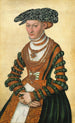 Portrait af en dame - Lucas Cranach den Yngre — visning af kunstværket