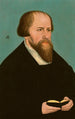 Portrait af Caspar Cruciger - Lucas Cranach den Yngre — visning af kunstværket