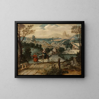 Lucas Gassel - The Flight into Egypt.webp