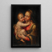 Madonna med Barnet - Lucia Anguissola — visning af kunstværket