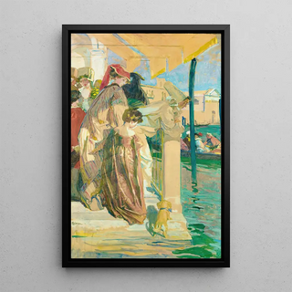 Lucien Simon - Carnival in Venice.webp