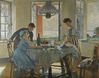 Le Petit Déjeuner - Lucien Simon — visning af kunstværket
