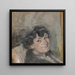 Lucy Hessel - Édouard Vuillard — indrammet kunstværk på væggen