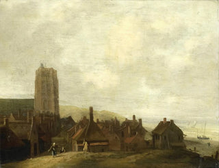 Ludolf Backhuysen - View of Egmond aan Zee.webp