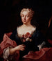 Portrait af Faustine Bordoni - Ludovico Mazzanti — visning af kunstværket