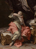 La mort de Lucrèce - Ludovico Mazzanti — visning af kunstværket