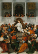 Jesus som tolvårig lærer i templet - Ludovico Mazzolino — visning af kunstværket
