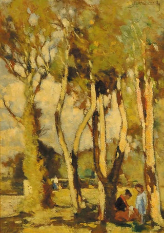 Ludovico Tommasi - Riposo in pineta.webp