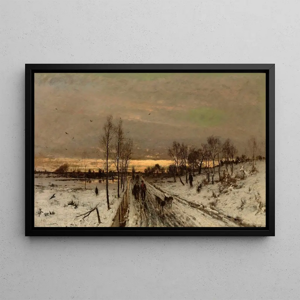 Ludvig Munthe - Winter Landscape.webp