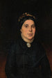 Portrait af Ignaz Deutschs hustru - Ludwig Deutsch — visning af kunstværket