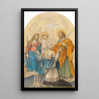 Ludwig Ferdinand Schnorr von Carolsfeld - Clemens Maria Hofbauer und Heilige.webp