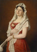 Portrait af en dame - Ludwig Gloss — visning af kunstværket