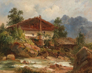 Ludwig Halauska - Landschaft in Tirol.webp