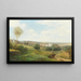 Vue de Zeiselmauer-Wolfpassing près de Tulln - Ludwig Halauska — indrammet kunstværk på væggen