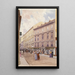 Le marché paysan à Vienne - Ludwig Hans Fischer — indrammet kunstværk på væggen