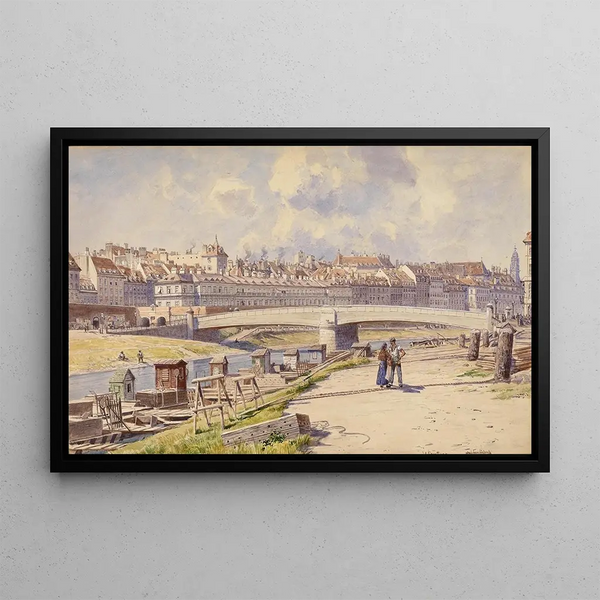 Ludwig Hans Fischer - Fischerboote am Donaukanal Wien.webp