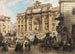 La Fontaine de Trevi i Rom - Ludwig Johann Passini — visning af kunstværket