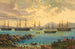 En britisk flåde i Marmara-havet - Ludwig Rubelli von Sturmfest | Reproduction — visning af kunstværket