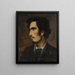Portrait de Gysis - Ludwig Thiersch — indrammet kunstværk på væggen