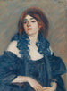 Portrait af en dame - Ludwig Wieden — visning af kunstværket