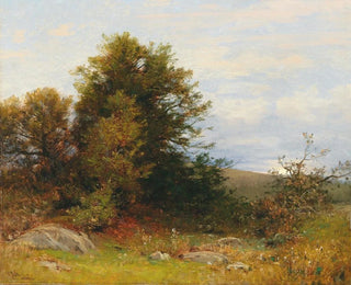 Ludwig Willroider - Meadow Embankment with the Moon Rising.webp