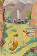 Danse du printemps - Ludwig von Hofmann — visning af kunstværket