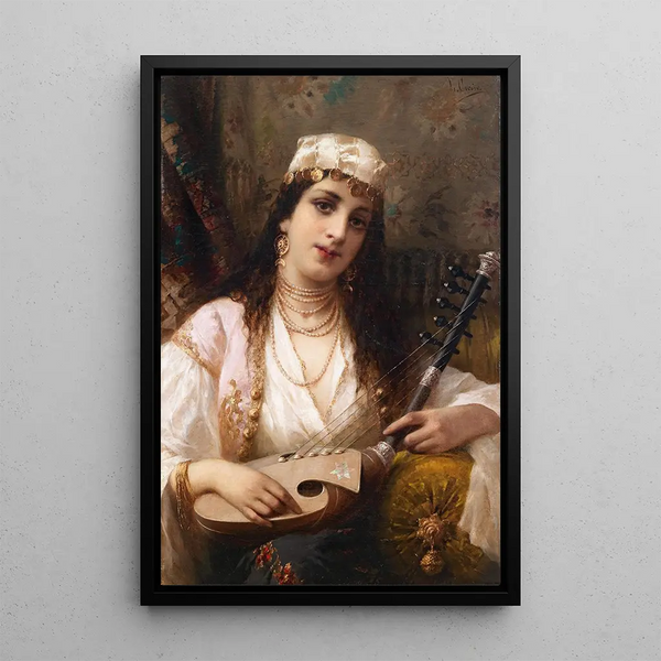 Luigi Crosio - A young Turkish musician with a kopuz.webp
