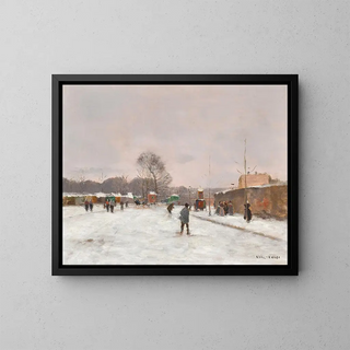 Luigi Loir - La Premire neige dhiver.webp