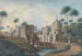 Grave af store arabiske helgener at se i nærheden af Rosetta, Egypten - Luigi Mayer — visning af kunstværket