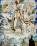 La Vierge du Rosaire avec sainte Catherine d'Alexandrie et sainte Catherine de Sienne - Luis Lagarto — visning af kunstværket