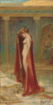 En skønhed - Luis Ricardo Falero — visning af kunstværket