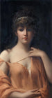 Une klassisk skønhed - Luis Ricardo Falero — visning af kunstværket
