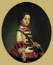 Cristina de Roncali og Gaviria den Lille Marquise de Roncali - Luis de Madrazo y Kuntz — visning af kunstværket