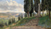 Landskab Toscana - Luise Begas-Parmentier — visning af kunstværket