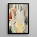 Studie cubist - Lioubov Popova — indrammet kunstværk på væggen