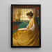 ternoon Rest - Mabel May Woodward — indrammet kunstværk på væggen