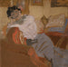 Madame Hessel sur le canapé - Édouard Vuillard — visning af kunstværket