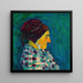 Madame Sid - Alexej von Jawlensky — indrammet kunstværk på væggen