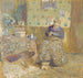 Madame Vuillard syende - Édouard Vuillard — visning af kunstværket