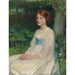 Reproduktion af maleriet Mademoiselle Betty Pollock - John William Waterhouse