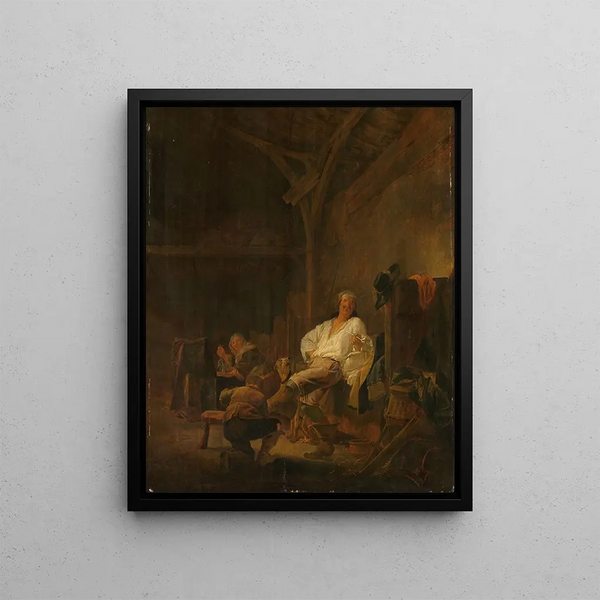 Maerten Stoop - An officer in billeted quarters.webp