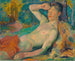 Faune s'éveillant - Magnus Enckell — visning af kunstværket