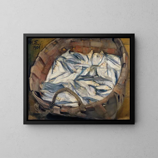Harengs de la Baltique - Magnus Enckell — indrammet kunstværk på væggen