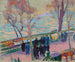 Bords de la Seine - Magnus Enckell — visning af kunstværket