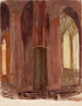 La cathédrale s'effondre - Magnus Enckell — visning af kunstværket