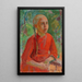 Lempi de Kuorsalo - Magnus Enckell — indrammet kunstværk på væggen