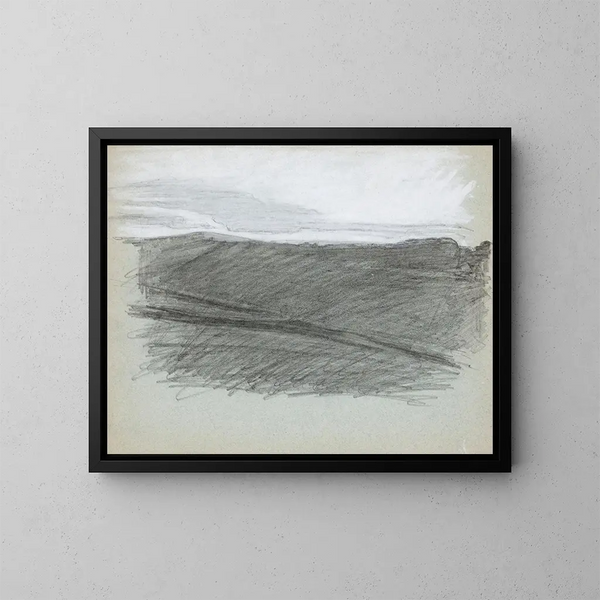 Maquette de maison - Magnus Enckell — indrammet kunstværk på væggen