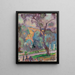 Vue sur le parc depuis San Remo - Magnus Enckell — indrammet kunstværk på væggen