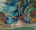 Rivage rocheux au soleil à Portofino - Magnus Enckell — visning af kunstværket