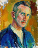 Selvportræt - Magnus Enckell — visning af kunstværket